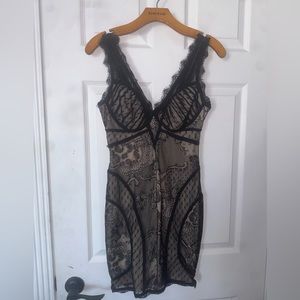 Bebes Lace Mini Dress